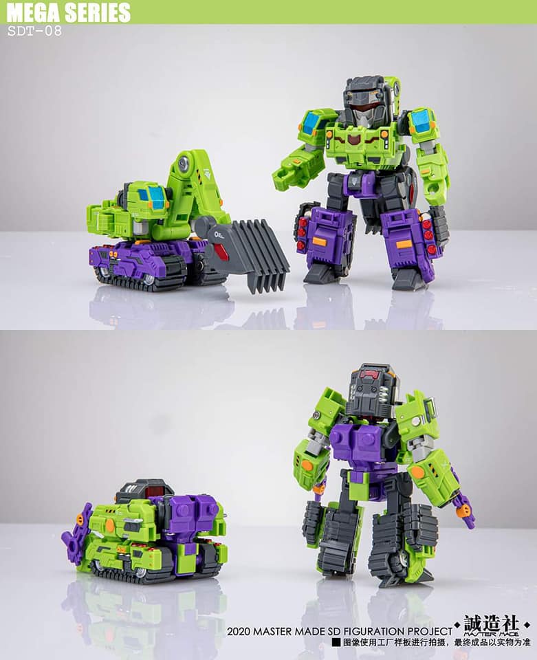 Master Made SDT-08 Destroyer Super Deformed Demolisher